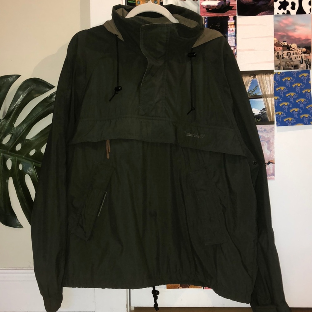 timberland men’s weathergear jacket w/hood